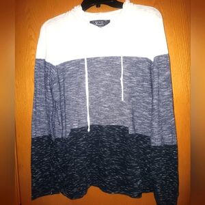 Women's size large,  Broken Threads hooded pullover